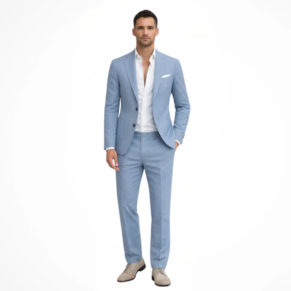 Anzug Herren im Slim Fit – zweiteiliger Anzug mit Sakko und Hose