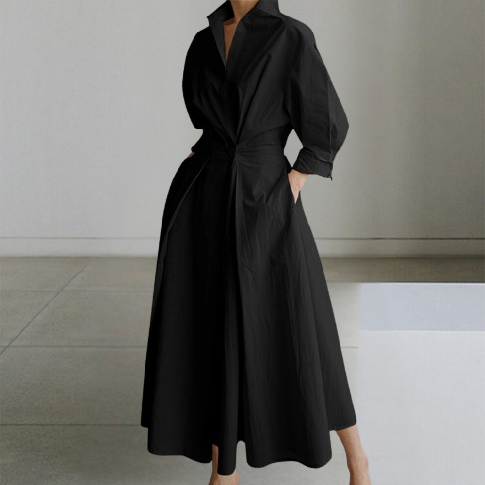 Maxikleid Damen aus Viskose – elegantes, fließendes Kleid für jeden Anlass