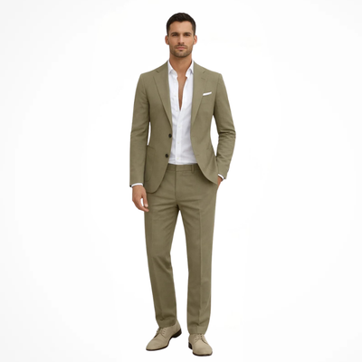 Anzug Herren im Slim Fit – zweiteiliger Anzug mit Sakko und Hose