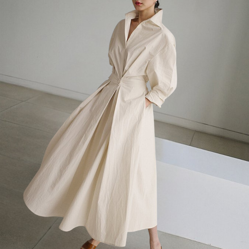 Maxikleid Damen aus Viskose – elegantes, fließendes Kleid für jeden Anlass
