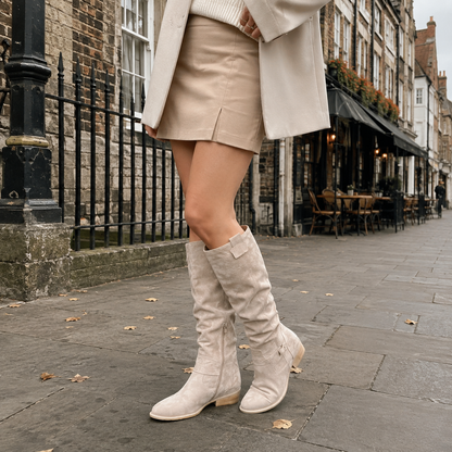 Stiefeletten Damen aus Kunstleder – bequeme Ankle Boots mit weichem Fußbett