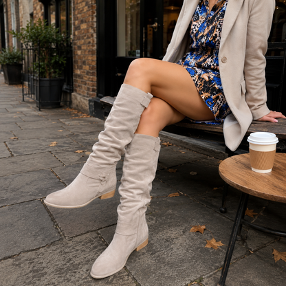 Stiefeletten Damen aus Kunstleder – bequeme Ankle Boots mit weichem Fußbett