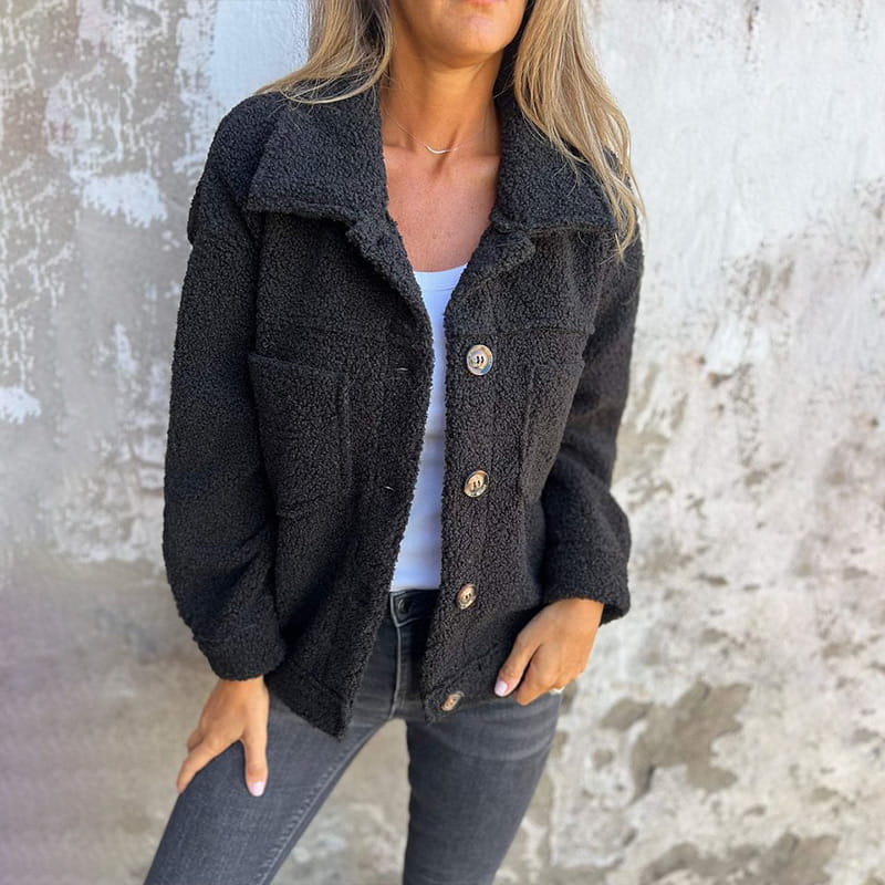 Damen Jacke mit Innenfutter – kuschelig warme Winterjacke