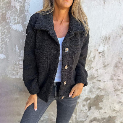 Damen Jacke mit Innenfutter – kuschelig warme Winterjacke