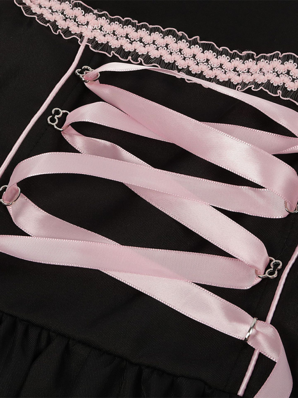 Dirndl Damen mit Blumenmuster – Trachtenkleid für das Oktoberfest