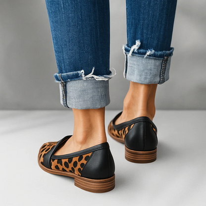 Loafer aus Kunstleder – elegante Slipper mit weichem Fußbett