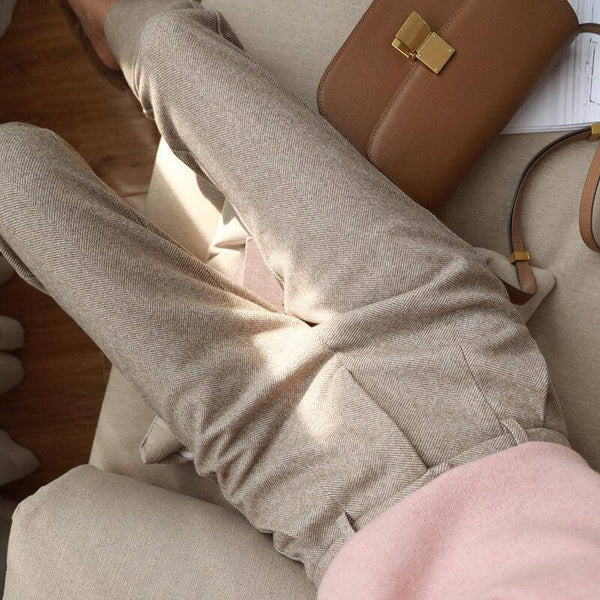 Damen Wollhose warm – elegante Winterhose