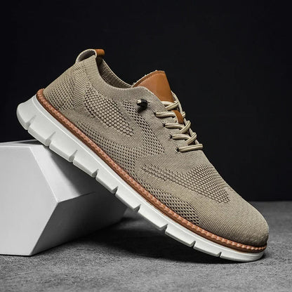Komfortschuhe Herren atmungsaktiv aus Textil