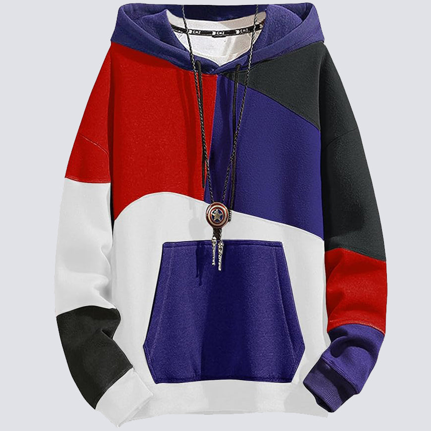 Bequemer bedruckter Hoodie Herren