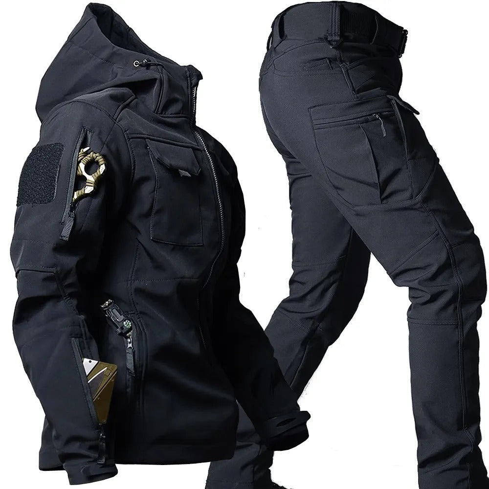 Wind- und wasserdichtes Herren Outdoor-Set