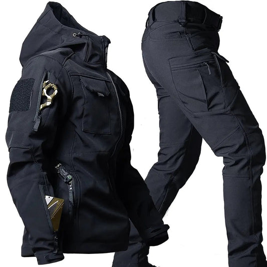 Wind- und wasserdichtes Herren Outdoor-Set