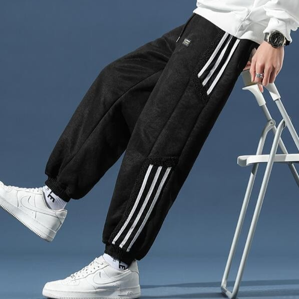 Joggerhose Herren mit Panel-Details – bequeme Streetwear-Hose für den Frühling