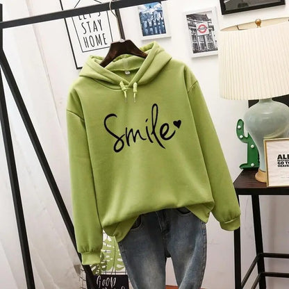 Freizeit Hoodie Damen mit Print