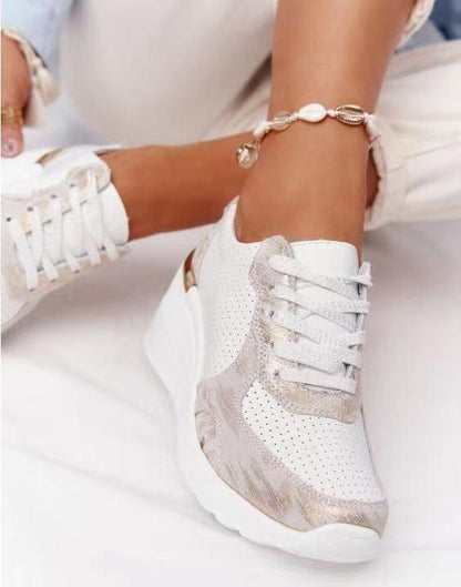 Orthopädische Damen-Sneaker in Beige