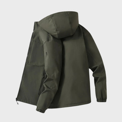Softshelljacke Herren wasserdicht – funktionale Outdoor-Jacke aus Polyamid