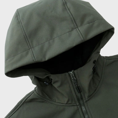 Softshelljacke Herren wasserdicht – funktionale Outdoor-Jacke aus Polyamid