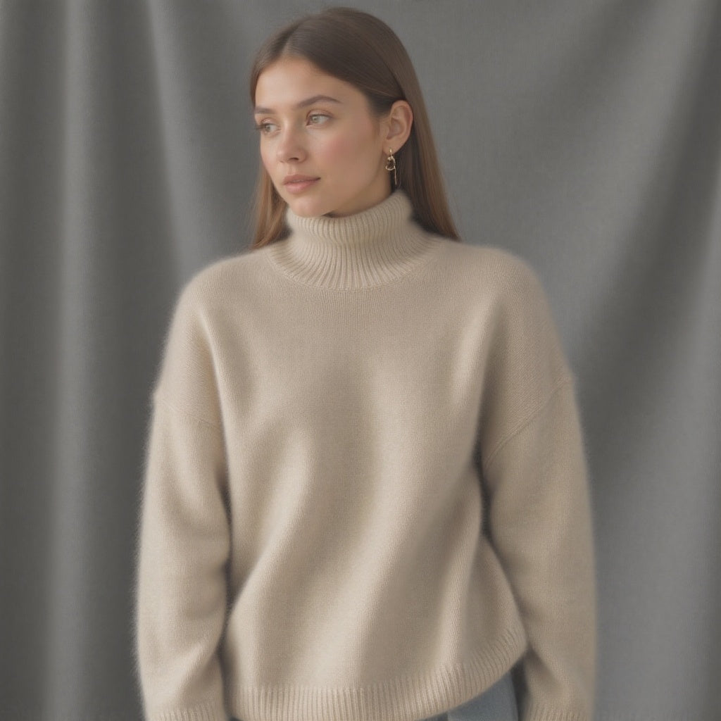 Damen Pullover Kaschmir Oversize