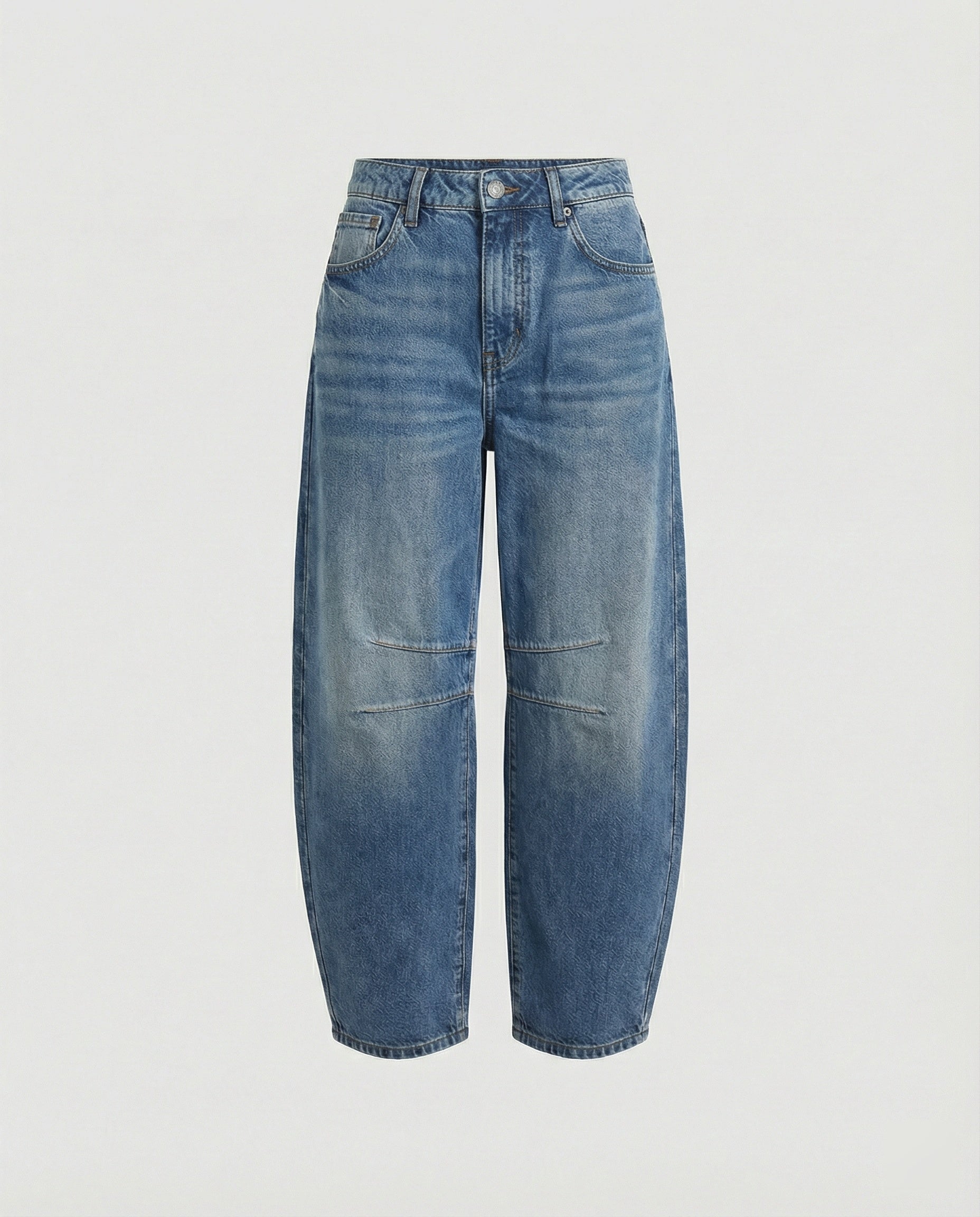 Lockere Jeans Damen mit ausgestelltem Bein