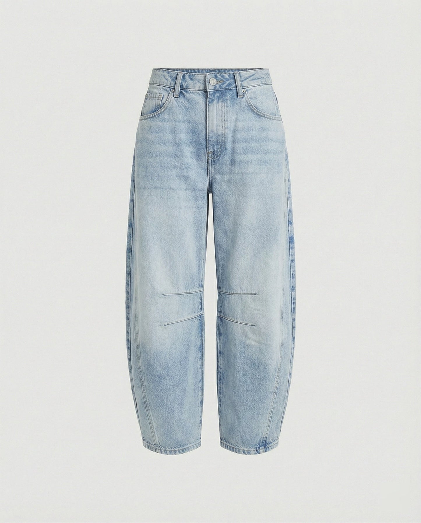 Barrel-Jeans Damen lässig