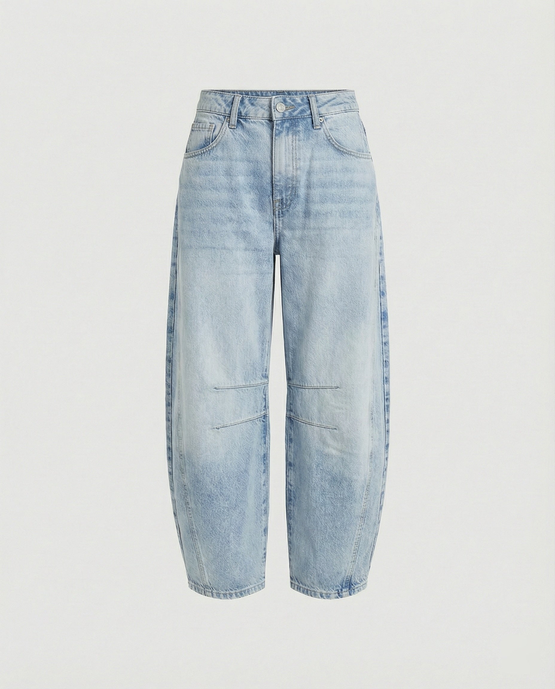 Barrel-Jeans Damen lässig
