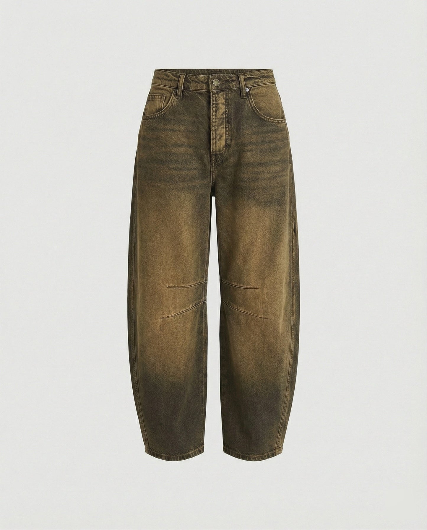 Trendige Jeans Damen mittelhoher Bund