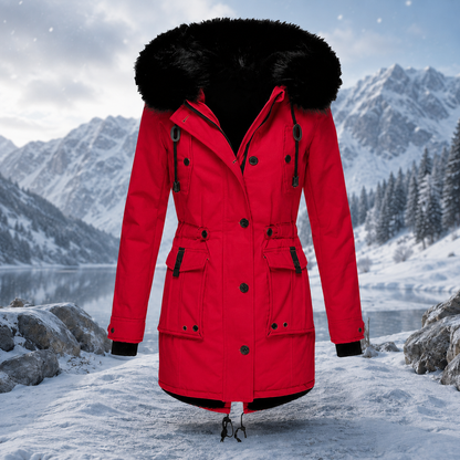 Warmer Baumwollmantel – Parka für die kalte Jahreszeit