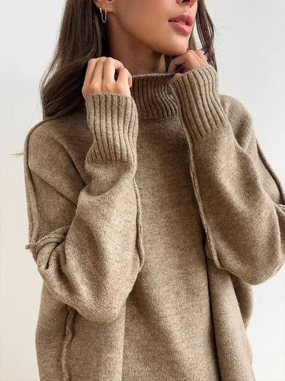 Strickset Damen in Khaki