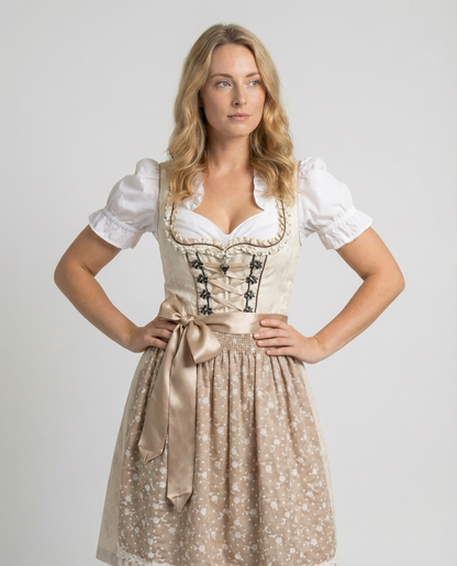Traditionelles Dirndl-Set Damen mit Bluse