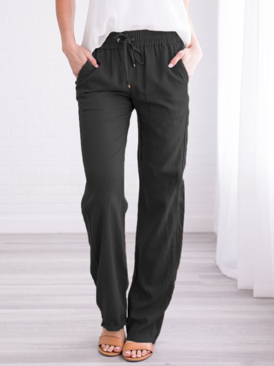 Sommerliche Stoffhose Damen