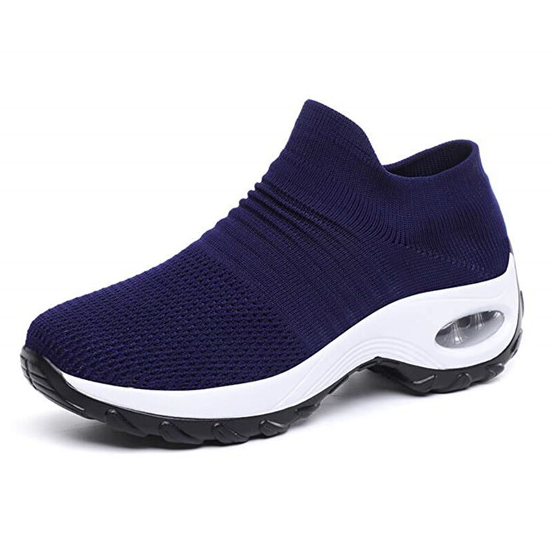 Bequeme Komfortschuhe – leichte Slip-on Schuhe mit gepolsterter Sohle