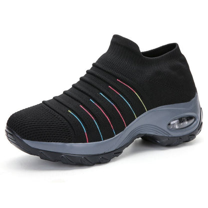 Bequeme Komfortschuhe – leichte Slip-on Schuhe mit gepolsterter Sohle