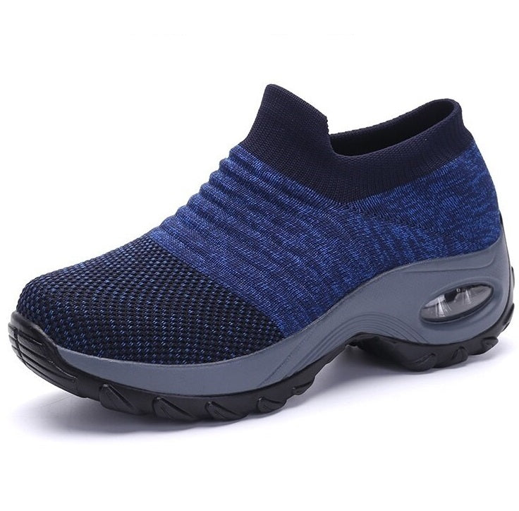 Bequeme Komfortschuhe – leichte Slip-on Schuhe mit gepolsterter Sohle