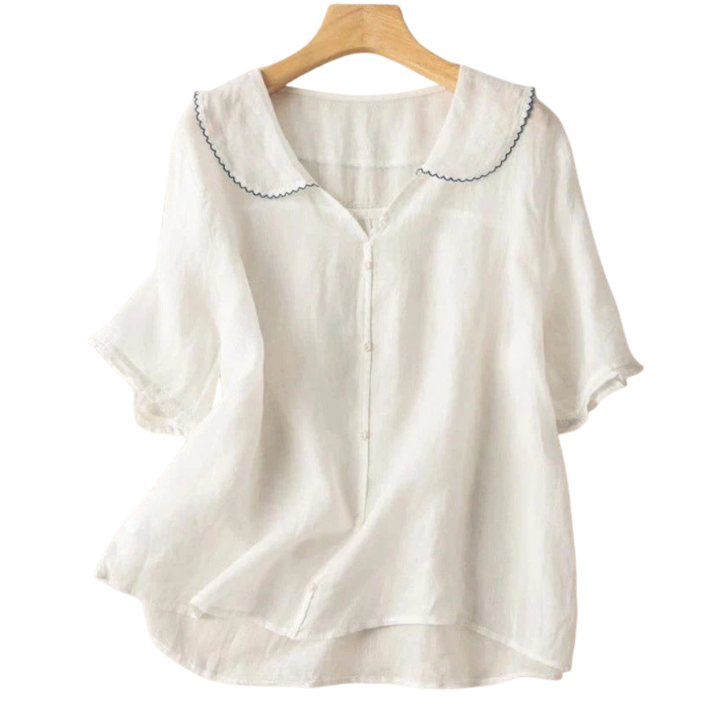 Weiß bluse