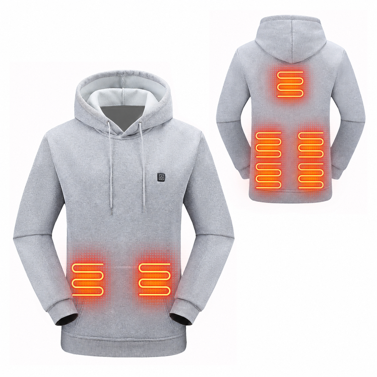 Beheizbare Winterjacke Damen mit Heizzonen