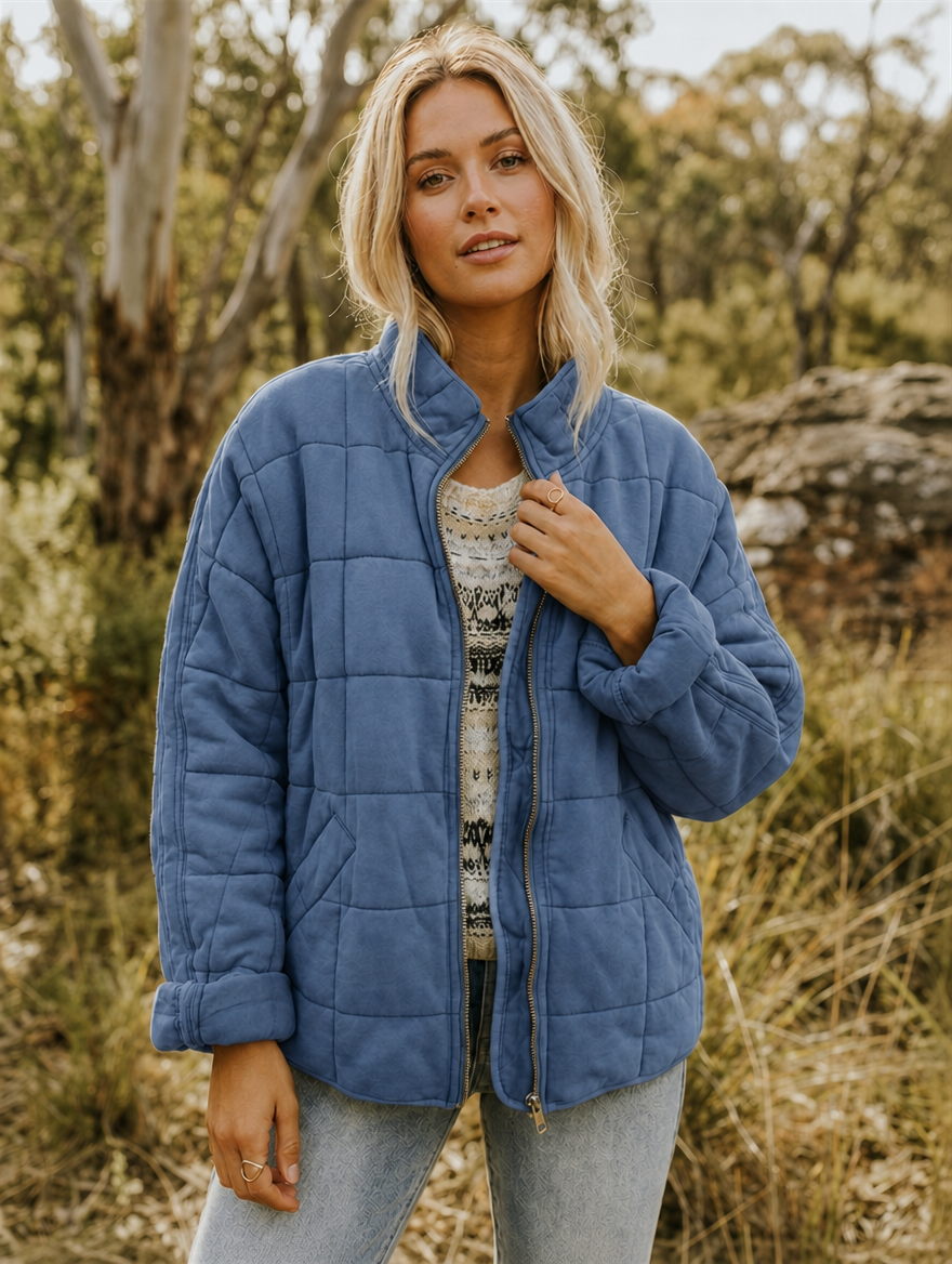 Gesteppte Übergangsjacke Damen